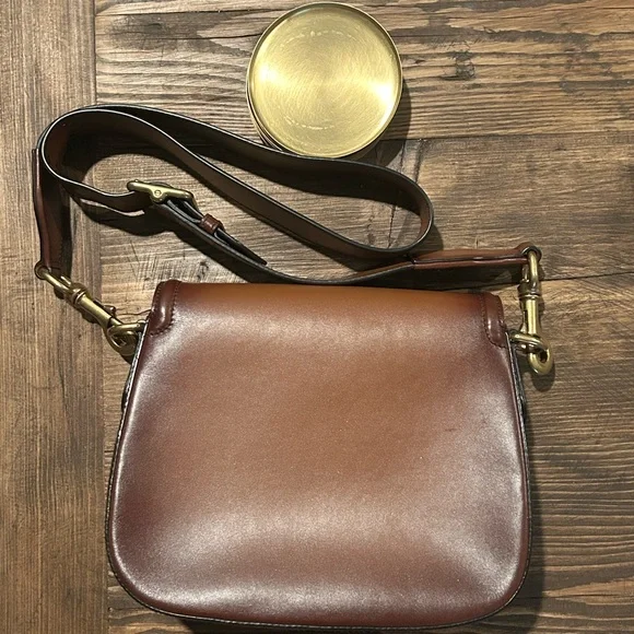 Gucci Medium Lady Web Ombre Brown- Leather Strap - Picture 4 of 7